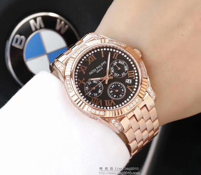 百達翡麗PATEK PHILPPE 全新多功能腕表 進口9100機械機芯 316L精鋼表殼錶帶 超級防水 最佳男士腕表  wssb4979